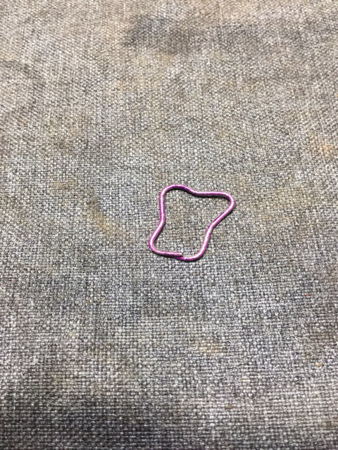 CLIP, RETENTION, IDLER TUBE