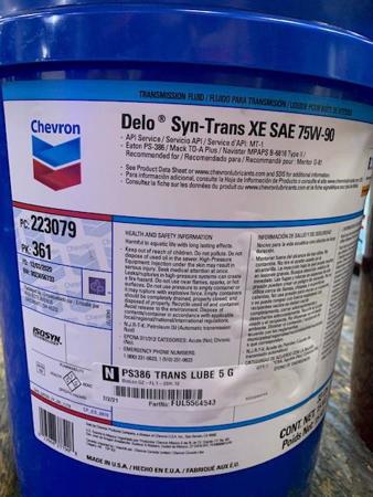 PS386 TRANS LUBE 5 GAL